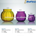 Large Pretty Popular Colorful Glass Candle Jars Glass Jars For Candle Making